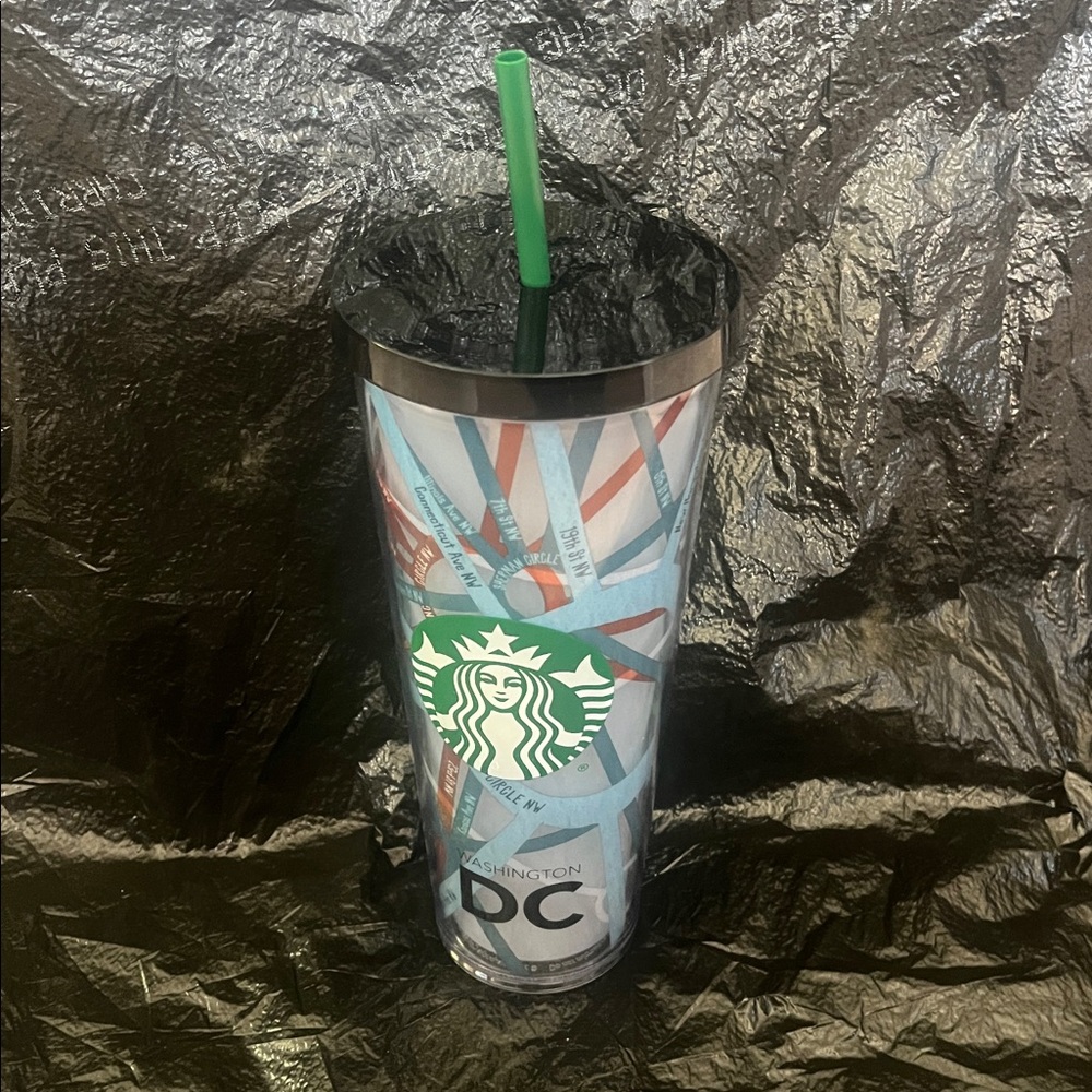 Starbucks Super rare Washington DC Tumbler. Venti cold cup acrylic tumbler.